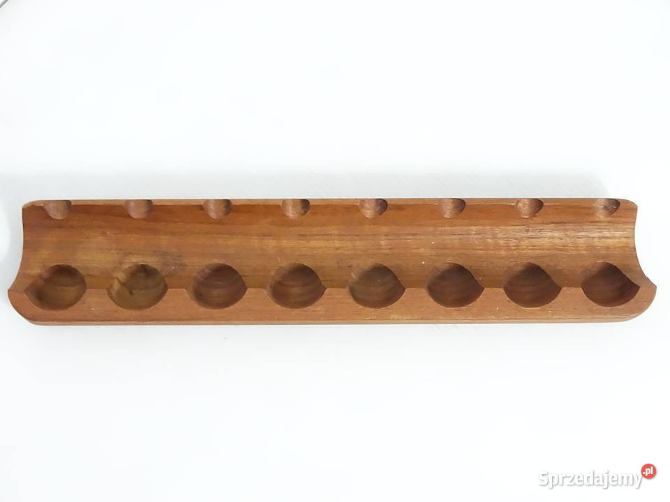 Teakowy Stojak na Fajki Vintage DENMARK