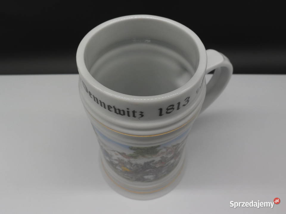 Ceramiczny kufel Freiberger Porzellan Antyki Raszków sprzedam