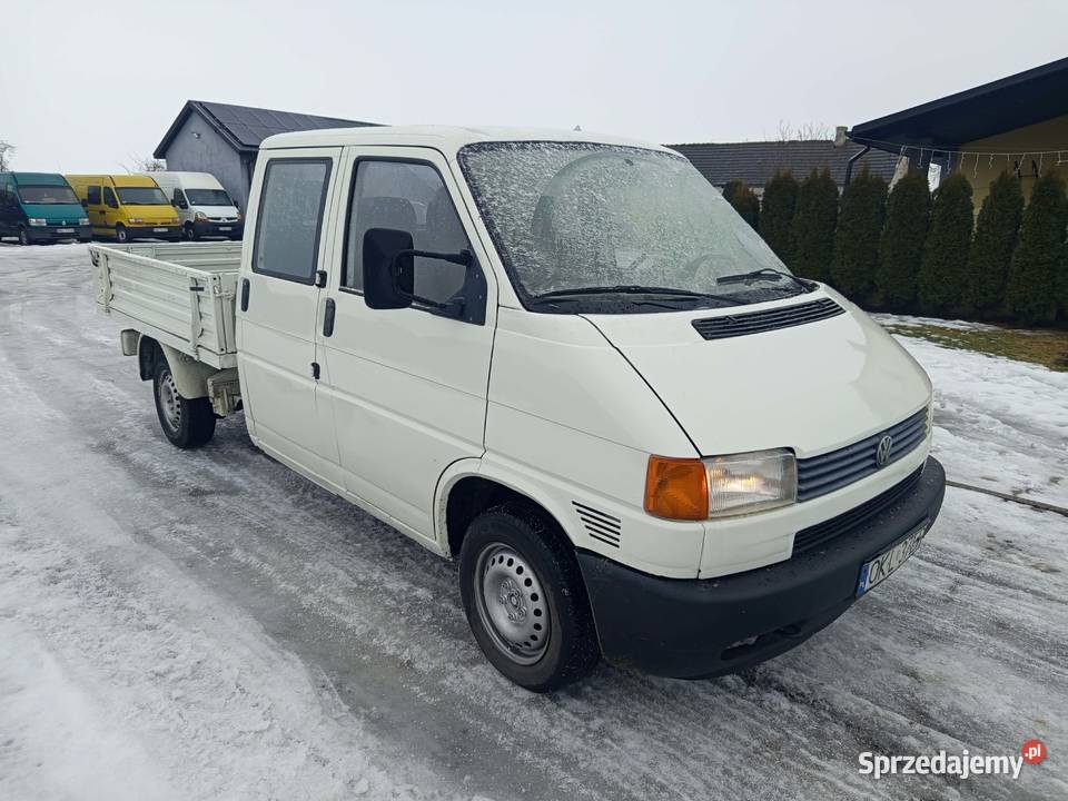 Volkswagen Transporter T4 Doka 1997 24 TD manualna mazowieckie Wierzbica
