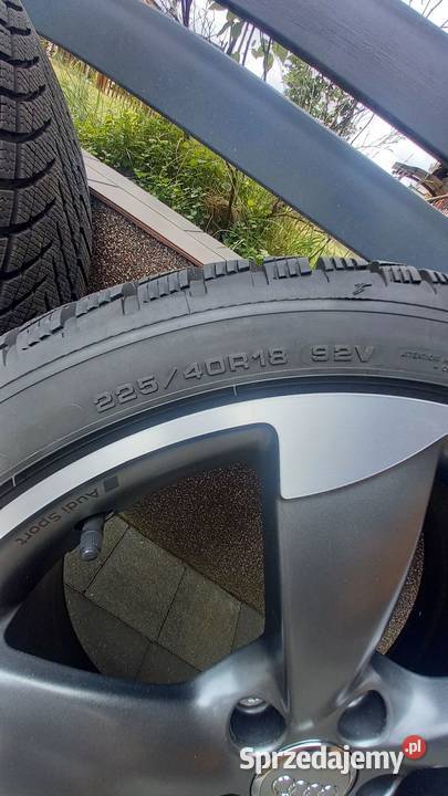 Felgi z oponami zimowymi 18 Audi rotor Rzeszów