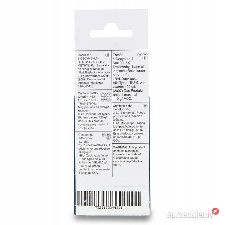 VOLVO lakier sztyft zaprawka Glacier Silver 729