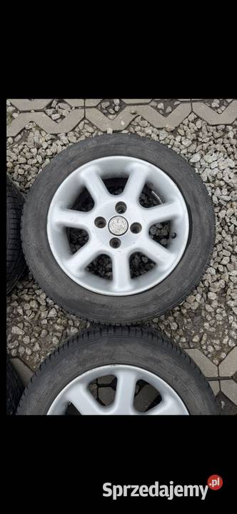 Alufelgi 4x100 opony 1656514 VW Polo Golf UP Samochodowe