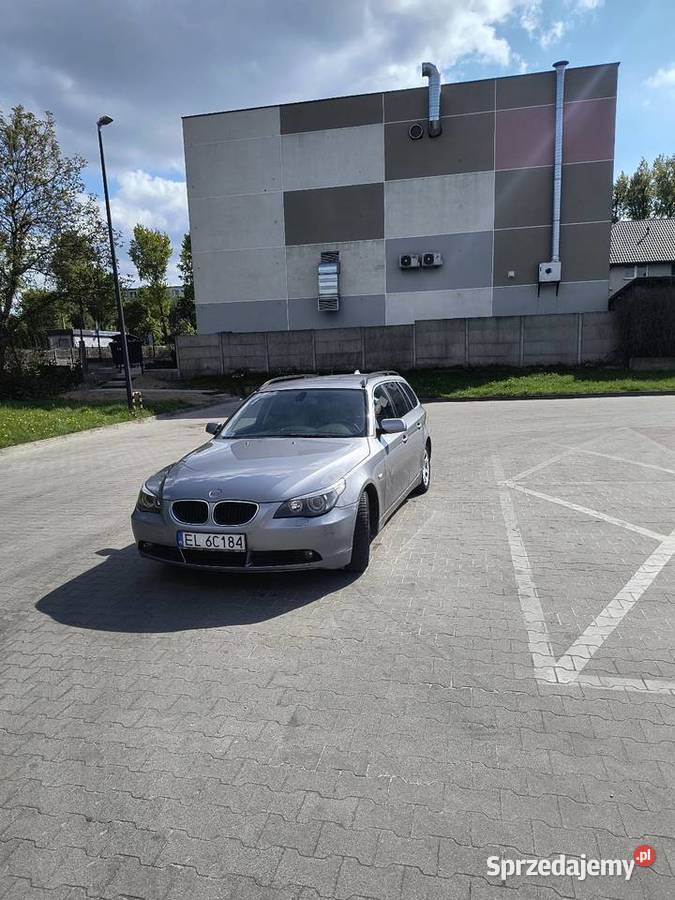 BMW E61 530D Sprzedam nieuszkodzony łódzkie Aleksandrów Łódzki