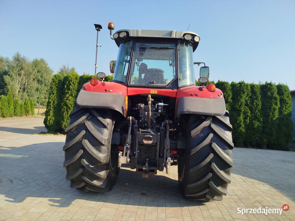Massey Ferguson 7615 lubelskie Grabów Szlachecki