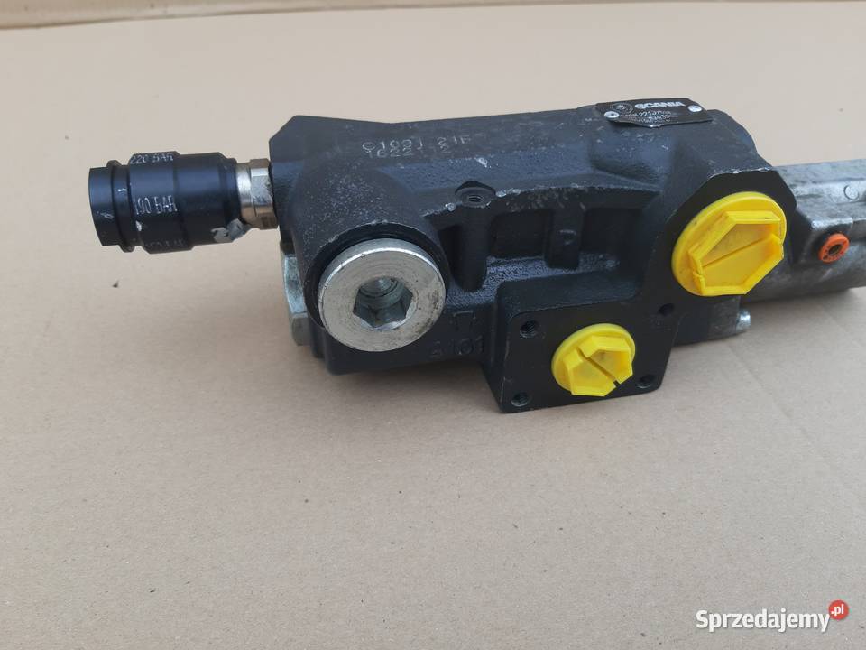 SCANIA HYDRAULIKA PRZYSTAWKA ZAWÓR ROZDZIELACZ