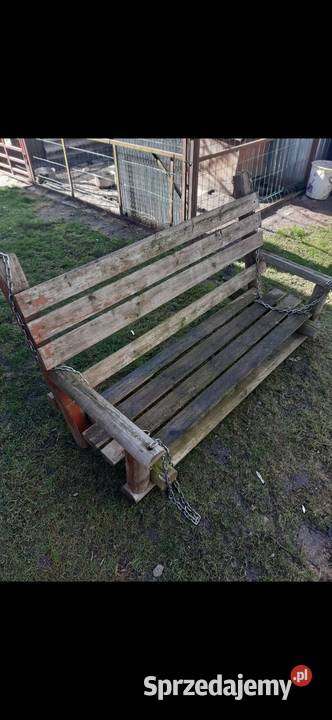 Ławka ogrodowa huśtawka Rozdrażew sprzedam
