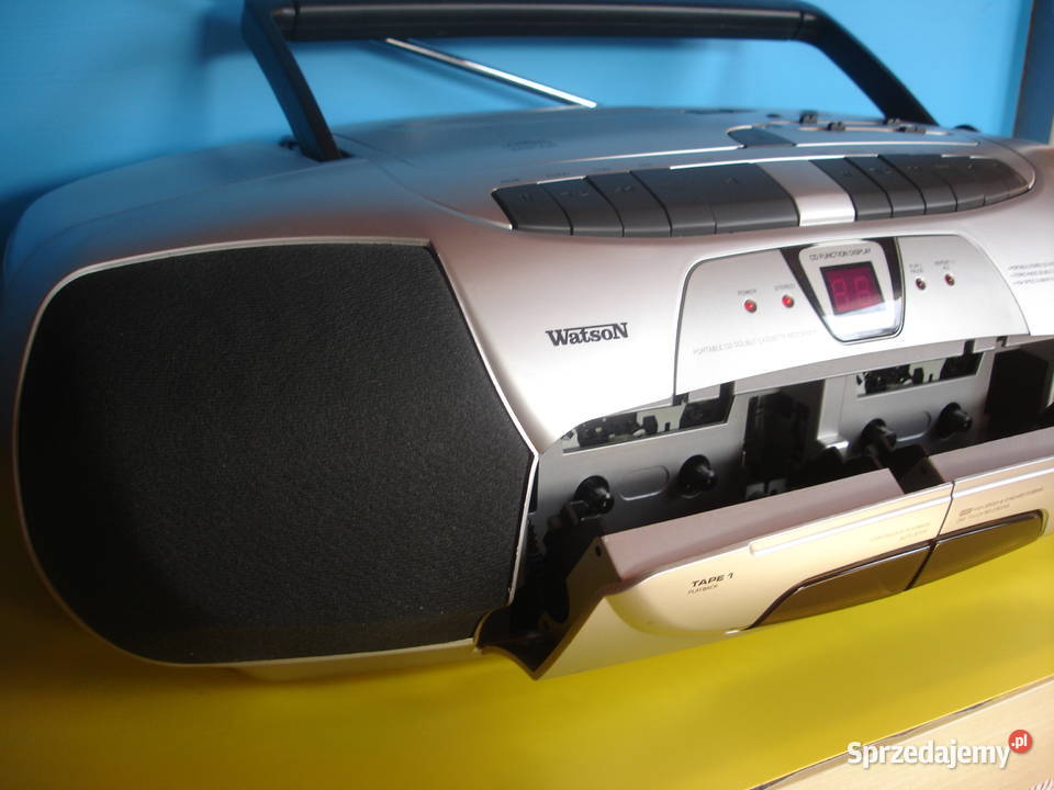 Radiomagnetofon z CD WATSON RR5886 Zielona Góra sprzedam