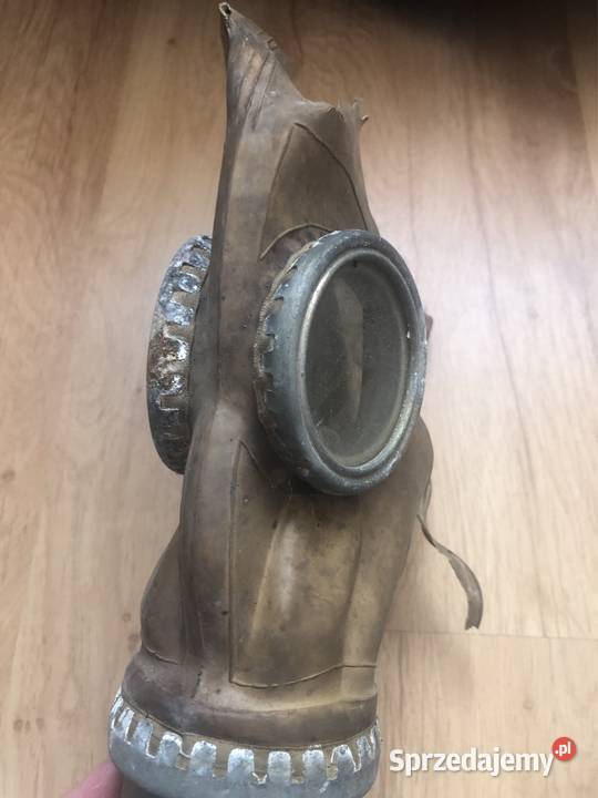 Maska wojskowa przeciwgazowa  z otworem Kołobrzeg