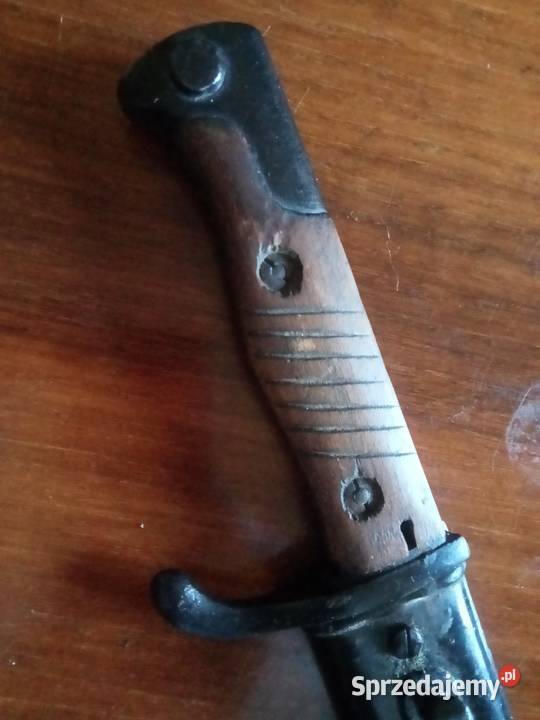 Bagnet niemiecki pruski mod 9805 liść 1917 I wś Militaria mazowieckie Grójec
