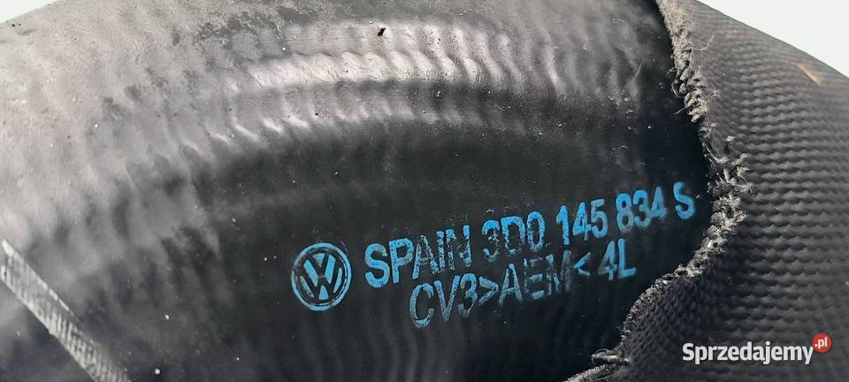 PRZEWÓD RURA DOLOT VOLKSWAGEN PHAETON 3D0145834S Lipno sprzedam