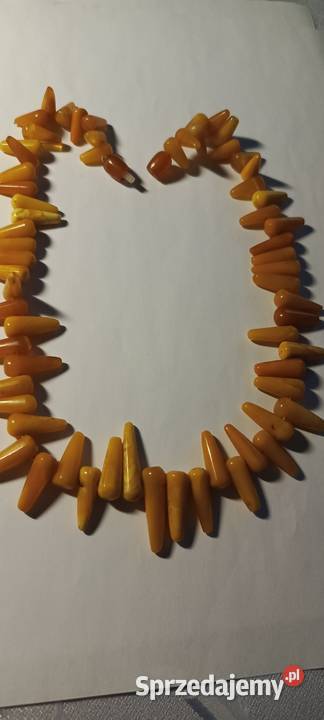 Naszyjnik Bursztyn Vintage amber