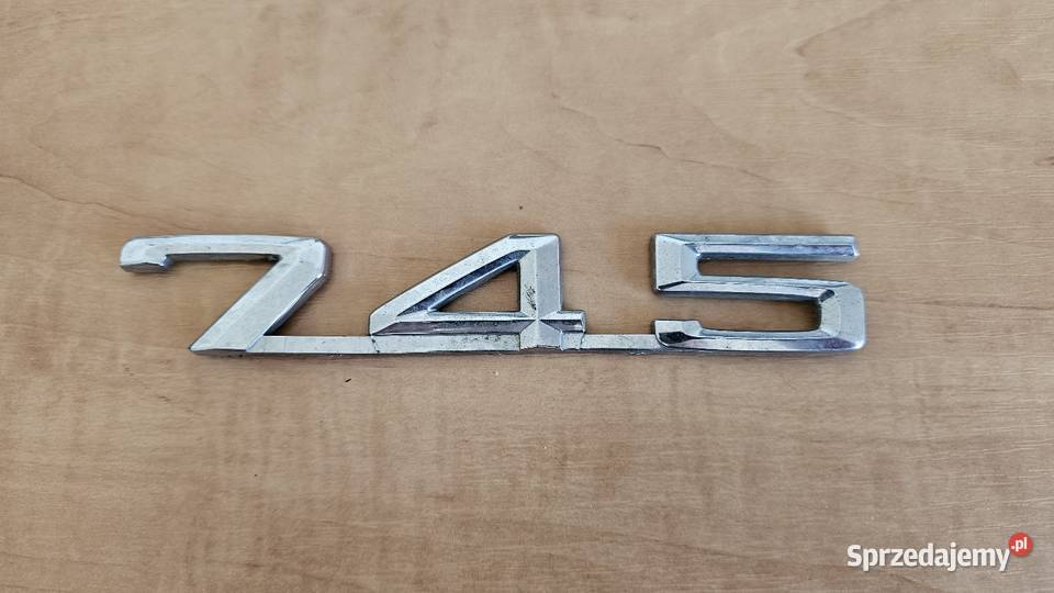 emblemat tylny bmw e23 745i osobowe Mińsk Mazowiecki
