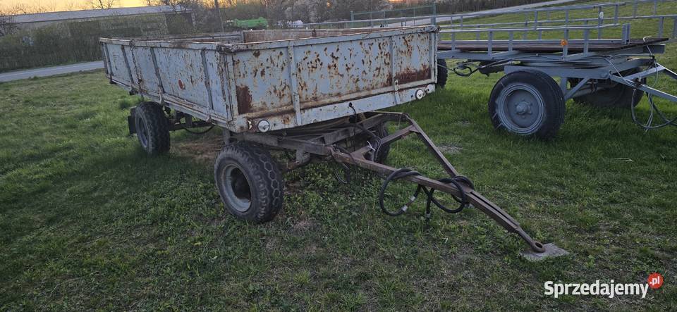 Przyczepa wywrotka d35 kaczka Wywrotki Wołów