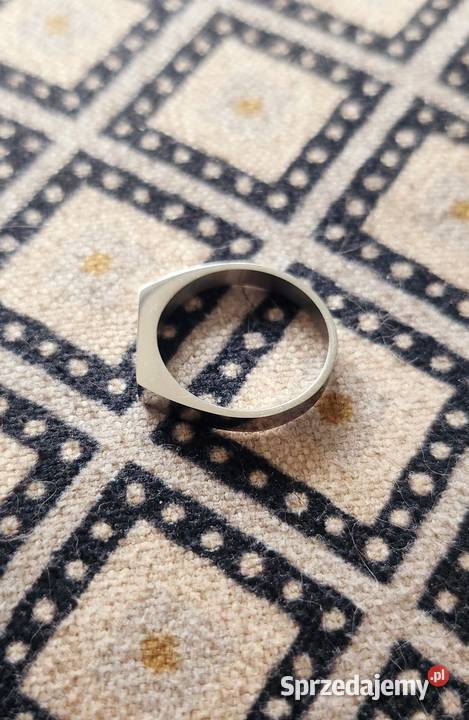 Nowy pierścionek obrączka stal chirurgiczna Gdańsk
