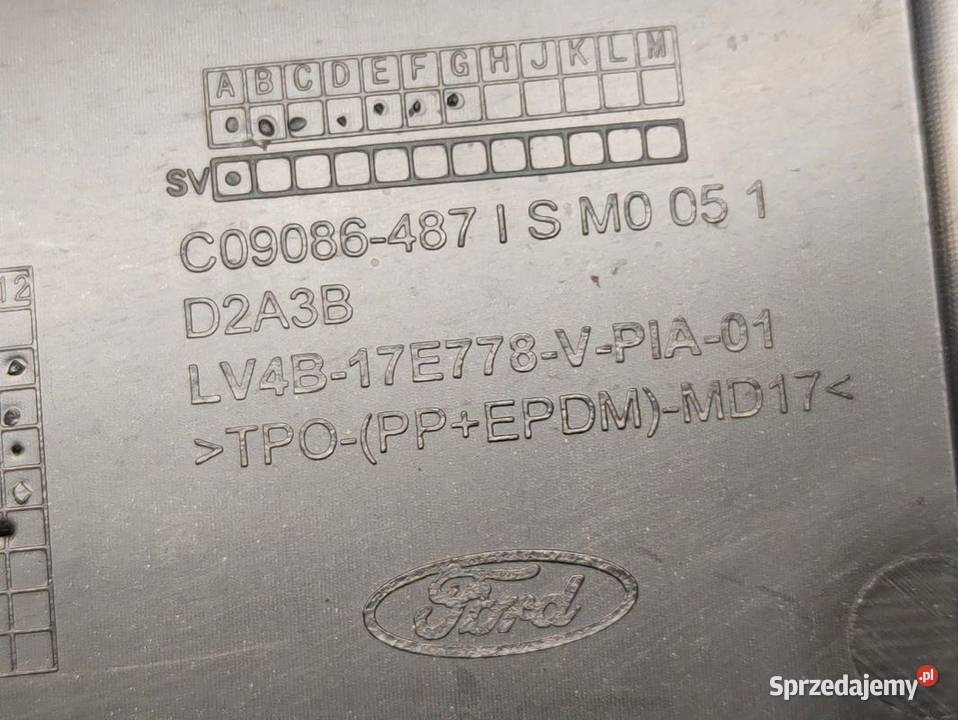 Wzmocnienie Górne Zderzaka Osłona Pasa Ford Kuga Pleszew sprzedam