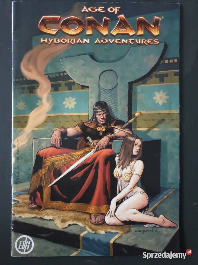 Age Of Conan Hyborian Adventures komiks w języku fantasy i s-f Komiksy pomorskie