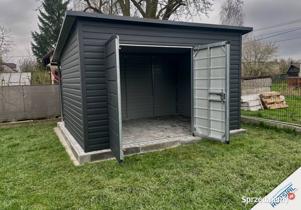 Schowek Ogrodowy 4x3m z wiatką Sochaczew