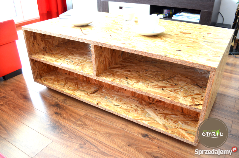 OMARO Lakierowana Ława z szufladami design Warszawa