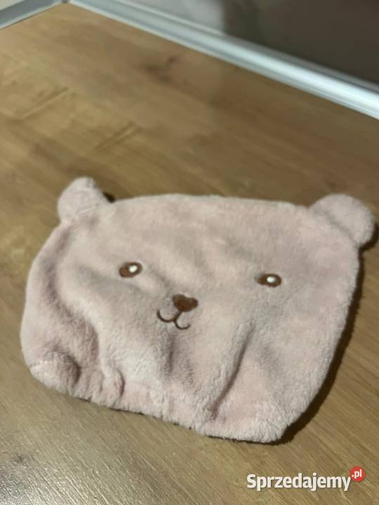 Nowy Uroczy czepek na głowę z motywem misia pomorskie Gdańsk