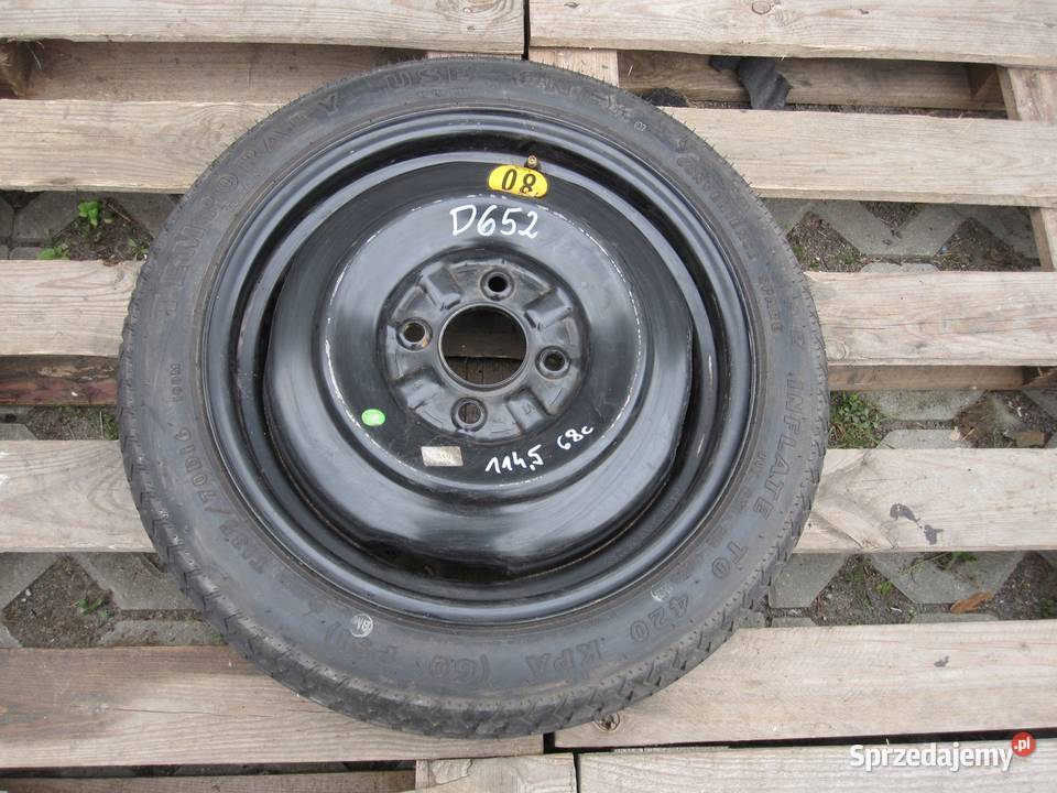 TOYOTA HONDA koło dojazdowe 1357016 100M 4x1143 świętokrzyskie sprzedam