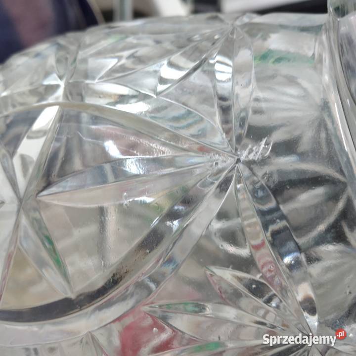 duża karafka kryształowa Bukowno