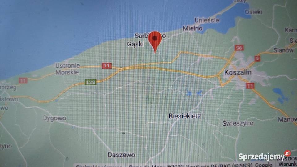 działki budowlane 1000 mkw morzem