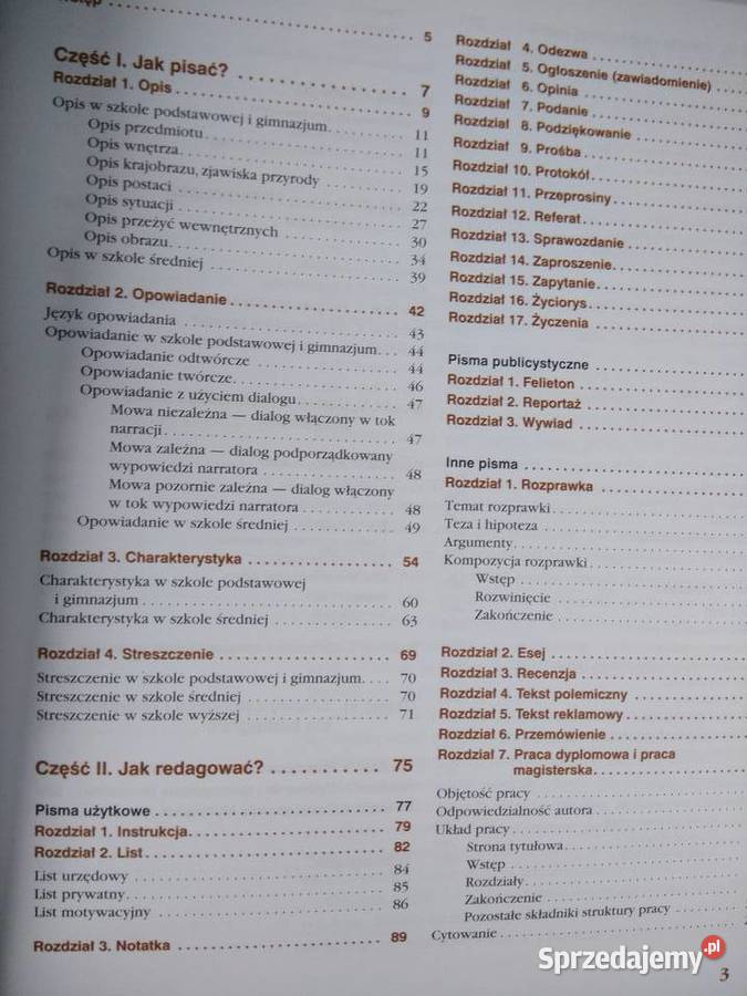 pisać poradnik szklone ksiąŻki podręczniki Warszawa