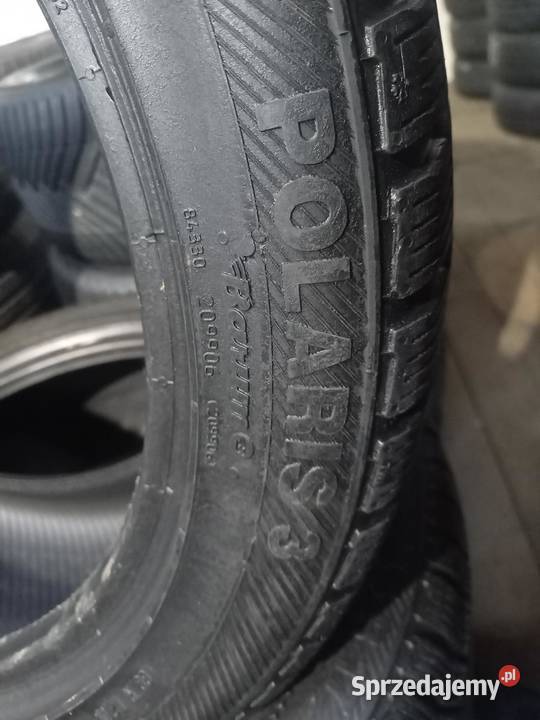 4x Opona UŻYWANA ZIMOWA 22545R17 BARUM 219 podlaskie Zaścianki
