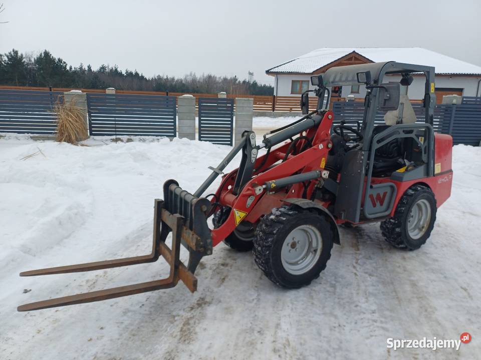 Miniładowarka Weidemann 1240 LP 2019r Płonne sprzedam