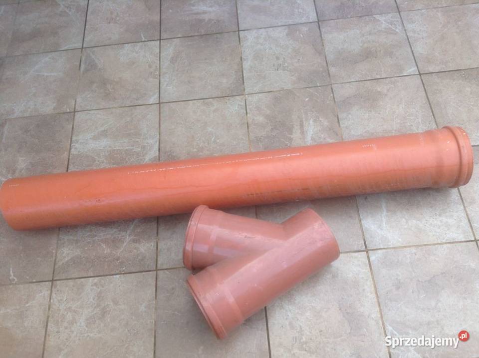 Rura kanalizacyjna PCV DN1501300 i trójnik