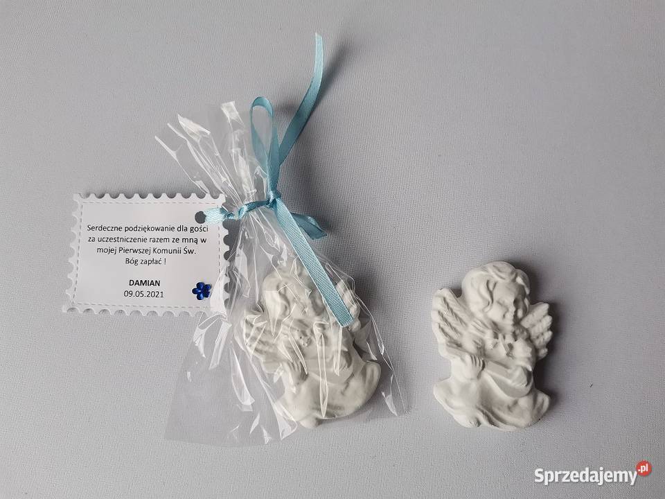 Podziękowania Komunia Aniołek Chłopiec B2 Poznań sprzedam