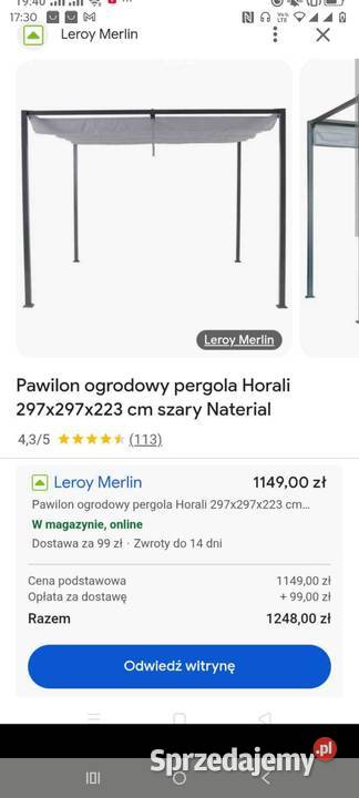 Pergola ogrodowa x2