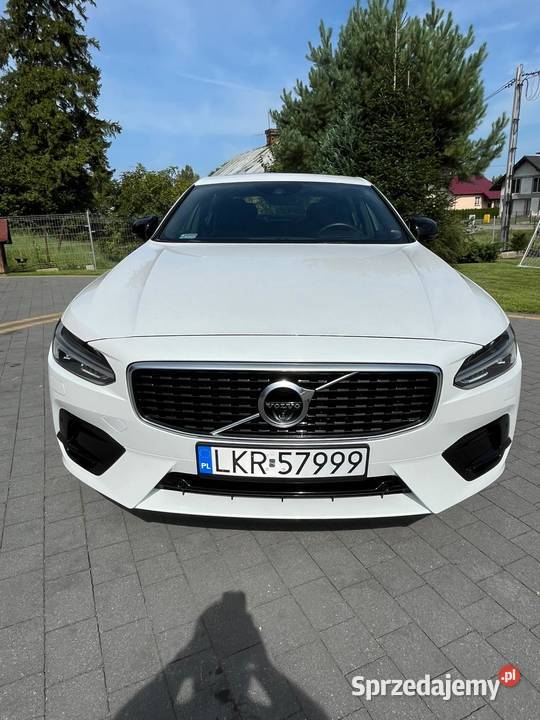 Volvo S90 RDesign AWD Najbogatsza wersja biały Kraśnik sprzedam