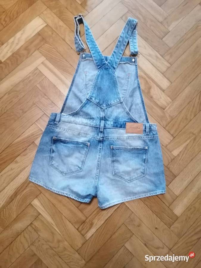 Spodenki na szelkach jeans Gdańsk