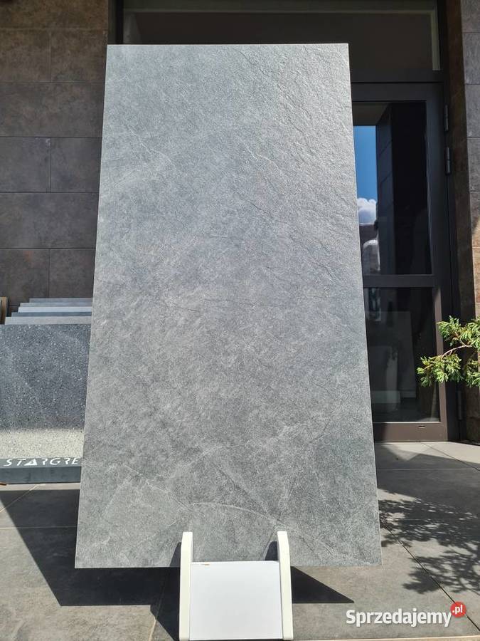 PŁYTKA GRES SLATE ANTRACITE SUGAR LAPPATO 60X120 łódzkie Opoczno