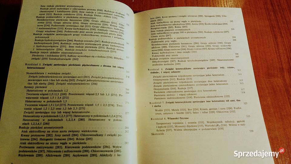 Chemia związków heterocyklicznych A R Katritzky Książki naukowe i popularnonaukowe