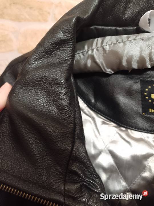 3XL58 Skórzana kurtka męska z Londynu skóra