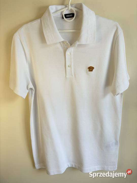Koszulka Polo Gianni Versace Medusaembellished Rozmiar M Gdańsk sprzedam
