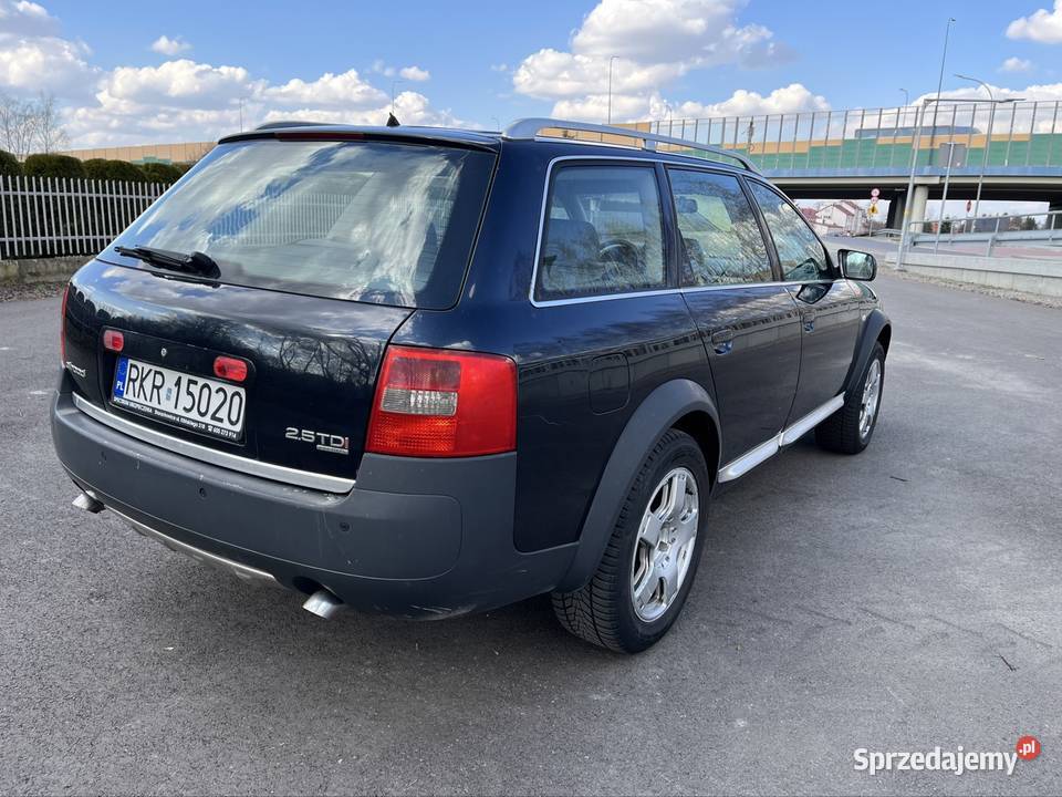 Audi A6 C5 Allroad 25 Tdi 180 Quattro asystent parkowania Samochody osobowe Rzeszów