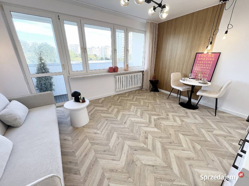 LUX 3 pokoje generalny remont UKSW AWF WAT mazowieckie Warszawa