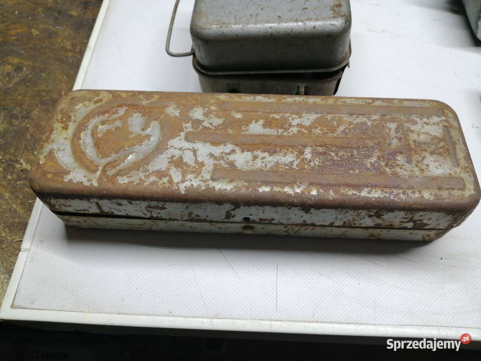 Metalowe pudełka z czasów PRL Pozostałe