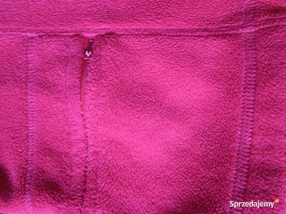 Bluza polarowa damska XL Gallay czerwony pomorskie