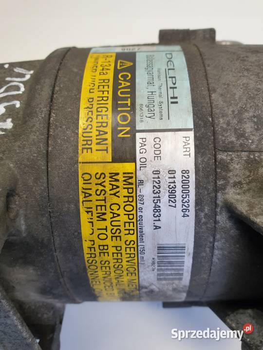 SPRĘŻARKA KLIMATYZACJI Nissan Primera P12 19 DCI lubelskie Chełm sprzedam