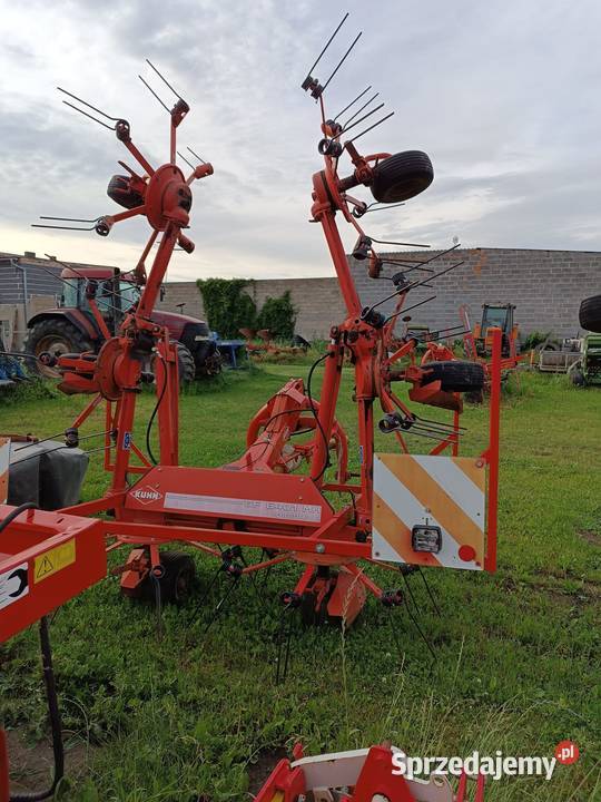przetrząsacz pająk KUHN GF 6401 pottinger claas Borzęciczki sprzedam