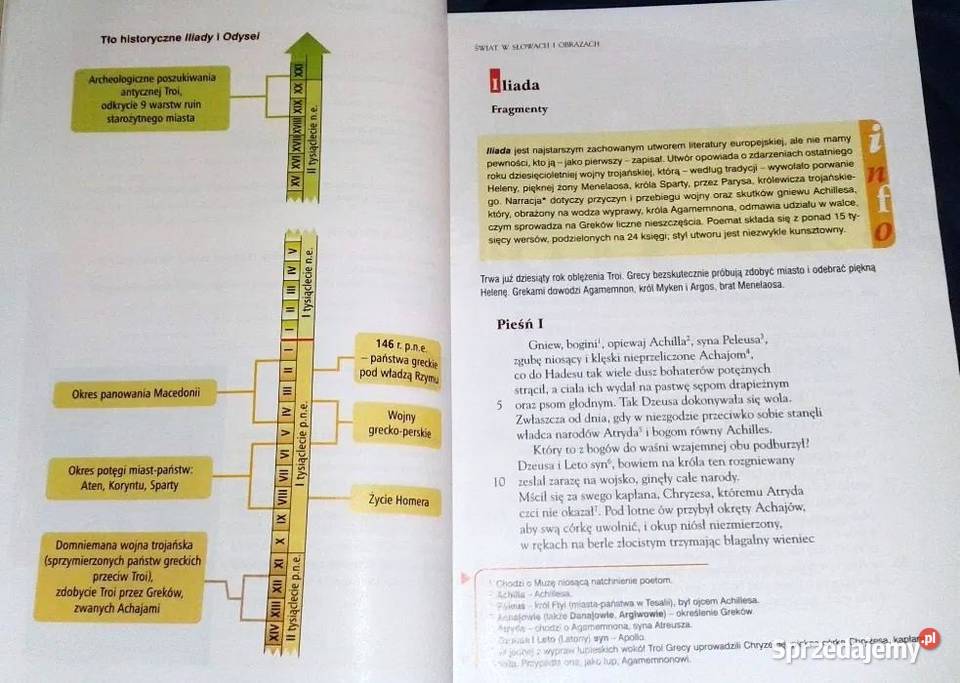 Świat w słowach i obrazach kl 1 Język polski sprzedam
