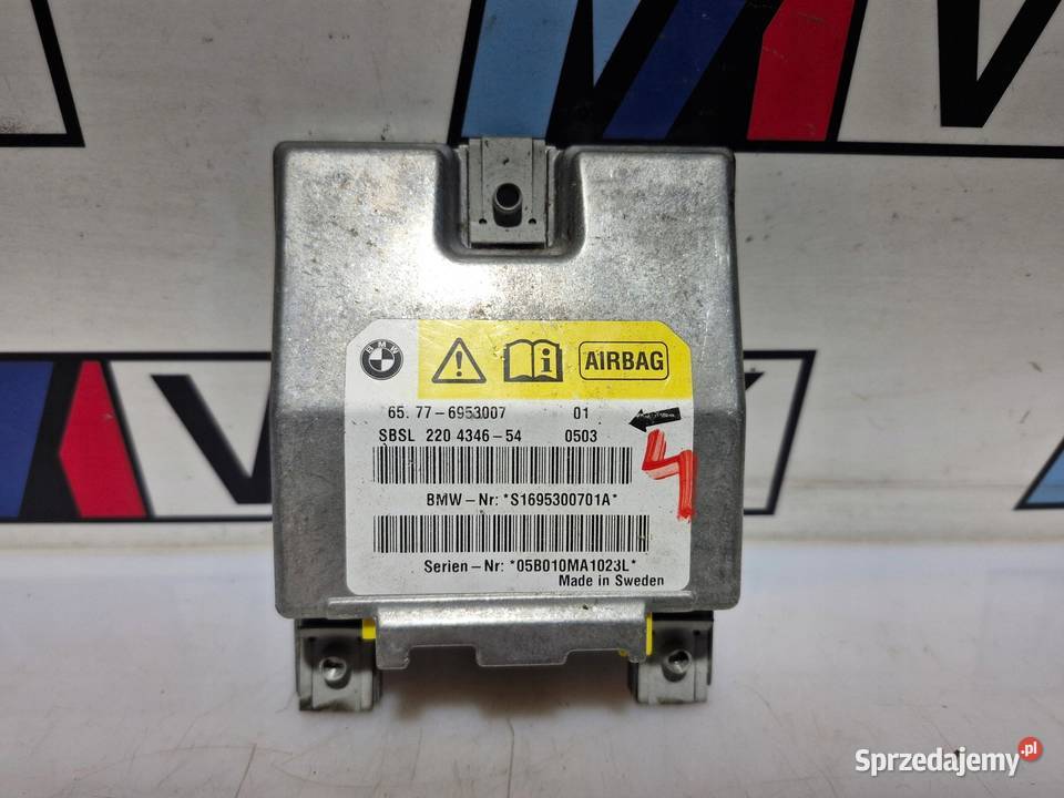 BMW E60 E61 E63 MODUŁ STEROWNIK SŁUPKA B LEWY osobowe