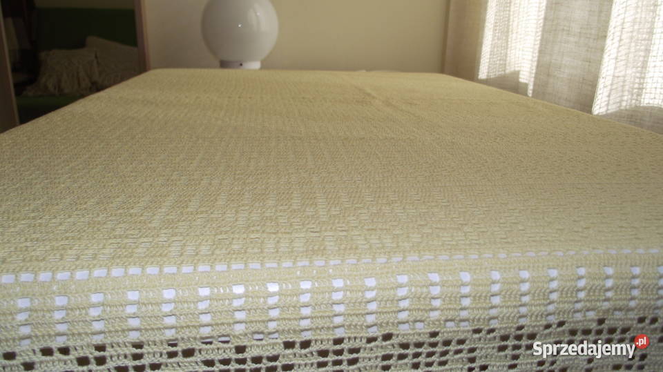 Serweta szydełkowa Leźnica Wielka-Osiedle