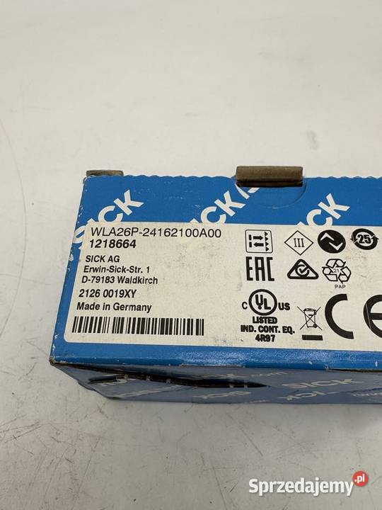 Sick WLA26P24162100A00 1218664 Czujnik optyczny mazowieckie Warszawa sprzedam