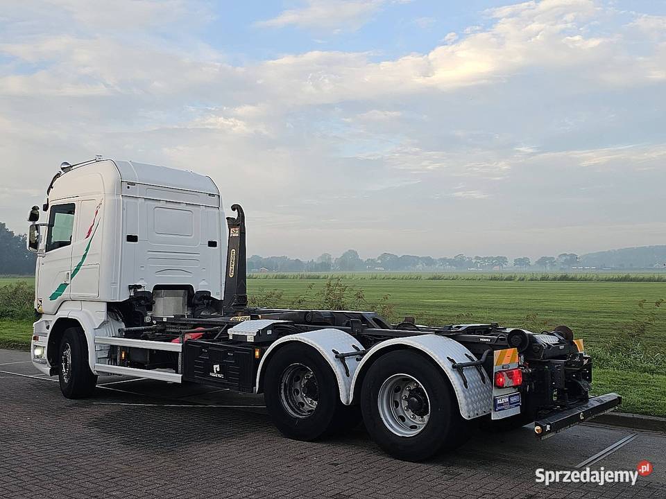 Scania R520 6x2 Hooklift V8 hakowiec 2014
