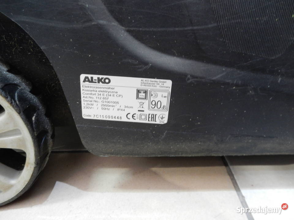 Kosiarka elektryczna ALKO Comfort 34E Kosiarki elektryczne Leżajsk